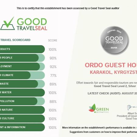 Ordo Hotel Каракол Екстер'єр фото